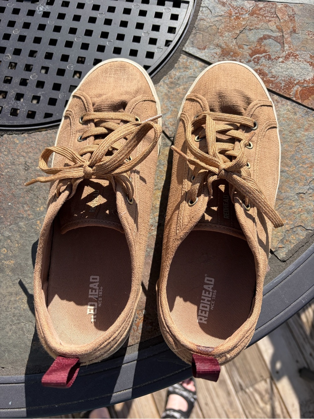 Redhead Grayson Deconstructed sneakers for men in Tobacco 11M used